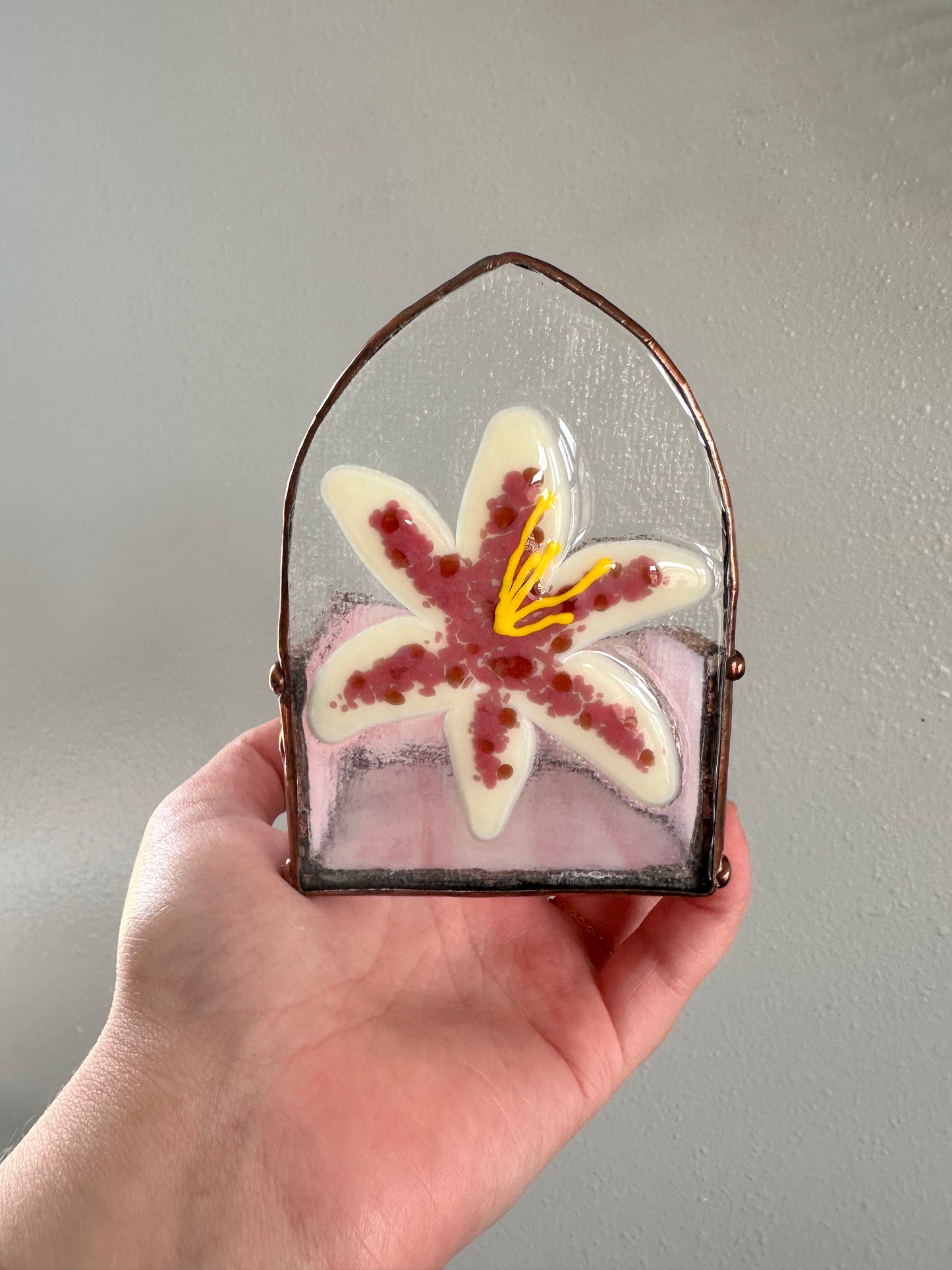 lily tea light box